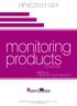 monitoring products HPVC CATALOGUE Valid from 7 June 2011 to 6 June 2014