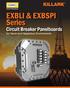 EXBLI & EXBSPI Series. Circuit Breaker Panelboards for Harsh and Hazardous Environments