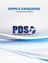 SUPPLY CATALOGUE. Print Digital Solutions