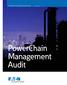 Professional Engineering Services. Service Focus. PowerChain Management Audit