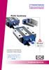 LINEAIRTECHNIEK. Roller Guideway. MG-series. Recirculating roller system QUICKCENTER STAMHUISLINEAIR.NL