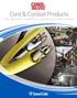 Cord & Cordset Products FOR INDUSTRIAL, COMMERCIAL AND SPECIALTY APPLICATIONS