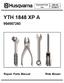 Illustrated Parts List YTH 1848 XP A