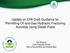Update on EPA Draft Guidance for Permitting Oil and Gas Hydraulic Fracturing Activities Using Diesel Fuels
