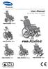 User Manual. Invacare Rea Azalea Wheelchair English. Assist. Base. Tall Minor Max