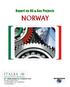NORWAY. Report on Oil & Gas Projects