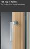 FSB plug-in handles for timber and metal windows