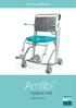 Technical Manual. Amfibi. Hygiene chair. Amfibi XL
