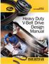 14995-A SEPTEMBER Heavy Duty V-Belt Drive Design Manual