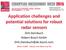 Application challenges and potential solutions for robust radar sensors