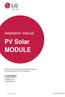 PV Solar MODULE N-TYPE MODELS