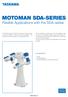 MOTOMAN SDA-SERIES. Flexible Applications with the SDA-series FS100 KEY BENEFITS. Controlled by