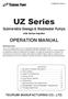 UZ Series. with Vortex Impeller OPERATION MANUAL