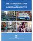 THE TRANSFORMATION AMERICAN COMMUTER
