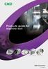 Products guide for machine tool