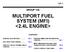 MULTIPORT FUEL SYSTEM (MFI) <2.4L ENGINE>