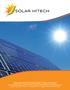 Solar Photovoltaic Solutions