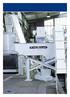 Conveyor systems. Reliability and experience based on tradition. Hinged belt conveyors Scraper conveyors Belt conveyors