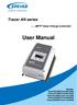 User Manual. Tracer AN series. MPPT Solar Charge Controller