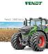 500 hp for your daily masterpiece. Fendt 1000 Vario.