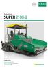 Tracked Paver SUPER