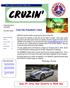 CRUZIN. From the President s Desk. June 29: Drive Your Corvette to Work Day. River City Corvette Club, Inc.