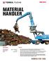 MATERIAL HANDLER MHL340 D. Features. Specifications