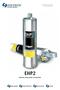 EHP2 Stainless steel piston accumulator