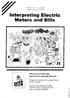 Interpreting Electric Meters and Bills