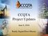 CCQTA Project Updates
