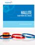 HALLITE FLUID POWER SEAL CATALOG INCH AND PNEUMATIC EDITION. iii