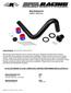 Rear Exhaust Kit PART# - RS