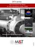 DFX series. High-end Ultrasonic Flow Meters for Liquid Hydrocarbons Custody Transfer. 32 beams for ultimate performance