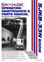 SJKB-33N BOOM. OPERATING MAINTENANCE & PARTS MANUAL Serial Numbers and Above.
