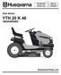 Illustrated Parts List I Ride Mower YTH 20 K 46