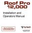 Installation and Operators Manual