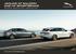 JAGUAR XF SALOON AND XF SPORTBRAKE TECHNICAL SPECIFICATION FEBRUARY 2019