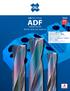 ADF. Vol.6. Carbide Flat Drill ADF-2D ADFLS-2D ADFO-3D 超硬フラットドリル ステンレス鋼対応可能油穴付き160 サイズ追加