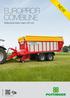 NEW EUROPROFI COMBILINE. Multipurpose loader wagon with rotor en Find out more online