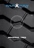 INDUSTRIAL TIRES PRODUCT CATALOGUE