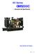 EC Series GMS200C. Generator Set Specification. Your Partner for Power. Page of 5