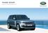 RANGE ROVER SPECIFICATION AND PRICE GUIDE