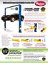 SHOCKWAVE SPOA10 - TRIO 2X FASTER! Heavy-Duty Vehicle Service Lifts. Two-Post Asymmetric Lift Series. VIDEO rotarylift.com. 10,000 lbs.