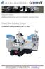 GOODA MACHINERY. Finish Plate Solution System QUALITY TOOLS PREREQUISITE FOR ANY SUCCESSFUL PRODUCTION. Double head milling machines of the TH series