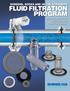 Fluid Filtration program. Protecting Product and Equipment from Particulates