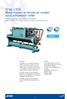 YCWL / YCRL Water-cooled or remote air-cooled scroll compressor chiller