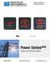 Power System Measurements. Made in U.S.A. Power SeriesP lus. Digital Switchboard Meters.
