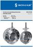 Service and operating instruction Butterfly valves Edition: Nominal pressure PN Nominal size DN