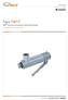 Type TW17 FUTURE. TECHNOLOGY. TODAY. WEH Connector for pressure and function testing. DatA Sheet. on components with internal thread