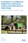 Consultation on the Maximum Weight limit of Agricultural Trailers and Combinations on Public Roads